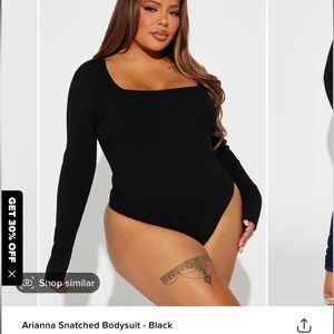 Fashion Nova Arianna Snatched Bodysuit